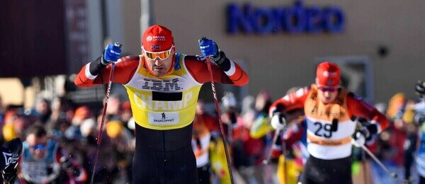 Dálkové běhy na lyžích Ski Classics, Andreas Nygaard a ostatní při Vasově běhu - Vasaloppet