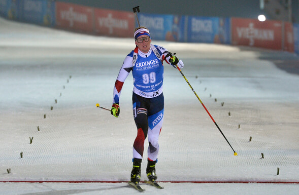 Biatlon, český závodník Vítězslav Hornig- Zdroj ČTK, Pavlíček Luboš