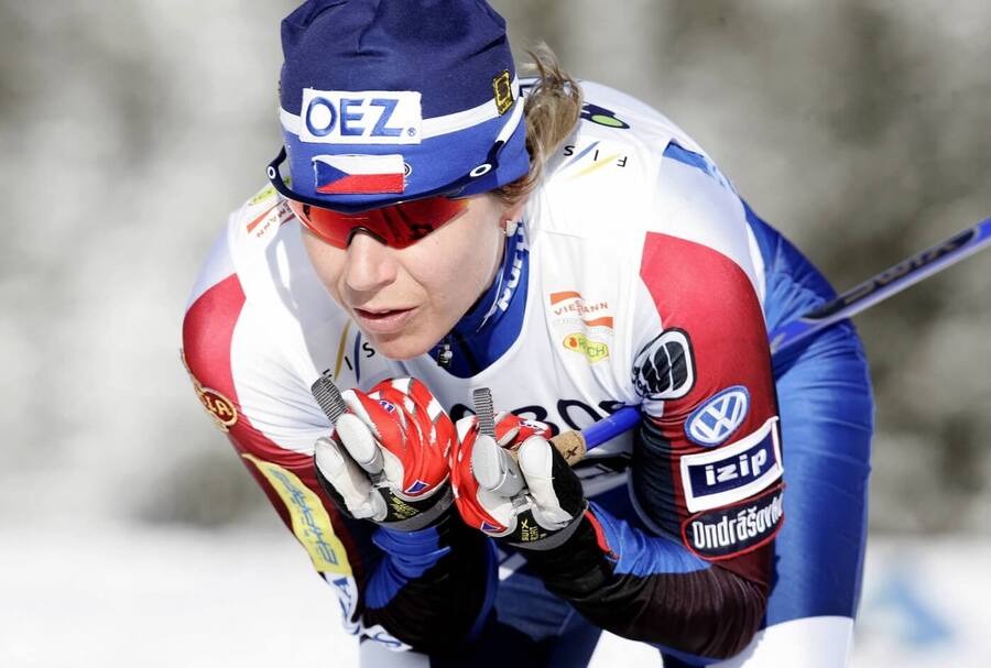 Kateřina Neumannová se na olympiádách činila