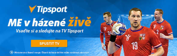 Mistrovství Evropy v házené - sledujte zápasy živě na TV Tipsport