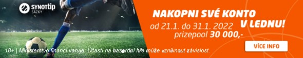 Synot - nakopni své konto v lednu - prize pool 30 tisíc