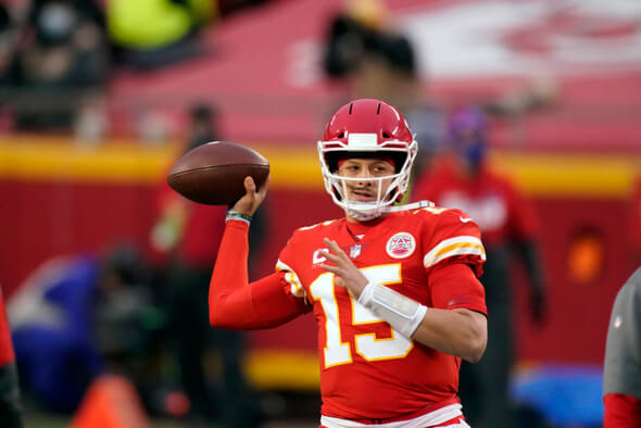 NFL, Kansas City, quarterback Patrick Mahomes - Zdroj ČTK, AP, Charlie Riedel