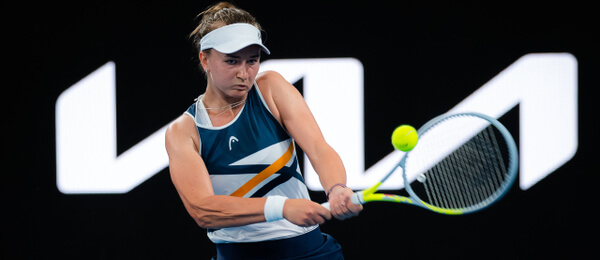 Krejčíková na turnaji WTA v Sydney - Zdroj ČTK, ZUMA, Rob Prange