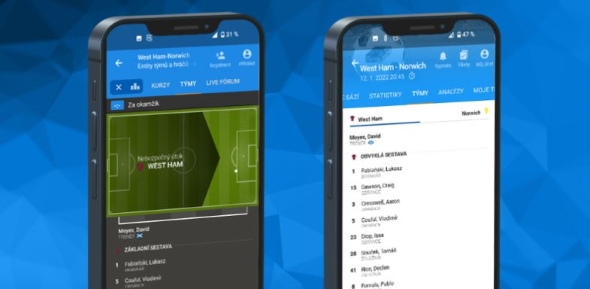 Tipsport: fotbalové sestavy, oblíbené tikety a jiné novinky