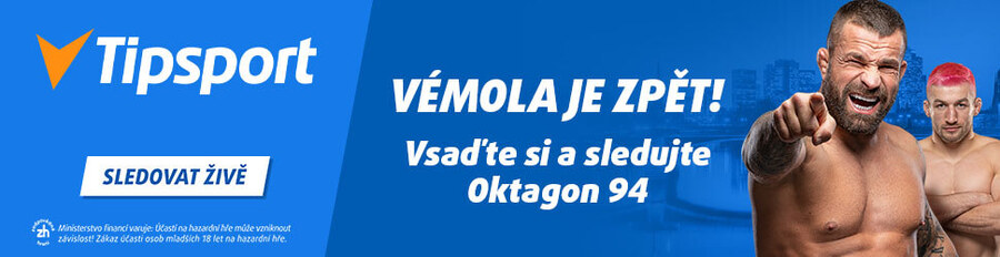 Sledujte Oktagon 94 na Tipsportu