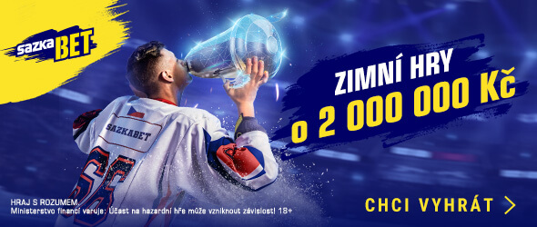 Zimní hry u Sazkabet - zahrajte si o 2 000 000 Kč