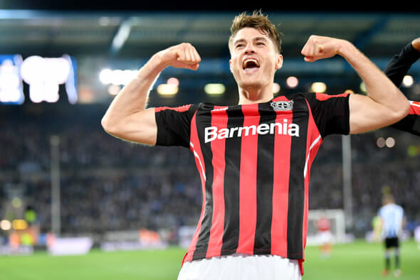 Fotbal, Bundesliga, Leverkusen, Patrik Schick - Zdroj ČTK, imago sportfotodienst, Ulrich Hufnagel via www.imago-images.de