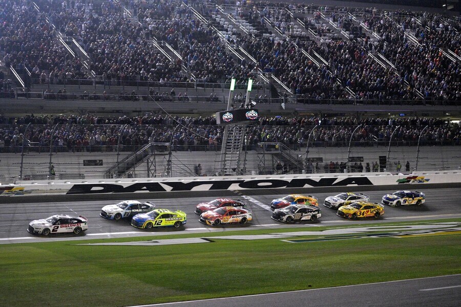 Motorsport, závod Daytona 500 na Floridě v USA, NASCAR