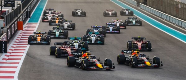 Motorsport, Formule 1, Velká cena Abu Dhabi, start závodu F1