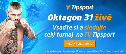 Sledujte živě Oktagon 31 na Tipsportu