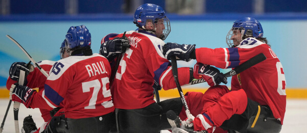 Čína - Česko: sledge hokej na paralympiádě 2022