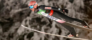 Skoky na lyžích, německý letec Karl Geiger - Zdroj ČTK, AP, Darko Bandic