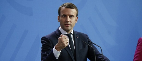 Emmanuel Macron, francouzský prezident - Zdroj 360b, Shutterstock.com