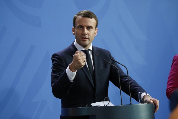 Emmanuel Macron, francouzský prezident - Zdroj 360b, Shutterstock.com