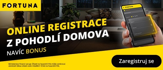 Online registrace z domova s bonusem od Fortuny - akční kód Fortuna vyplní za vás Online registrace z domova s bonusem od Fortuny - akční kód Fortuna vyplní za vás