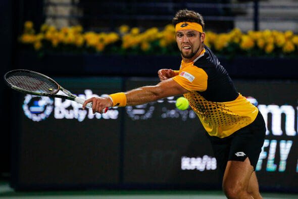 Jiří Veselý na turnaji ATP 500 Dubaj - Zdroj ČTK, imago sportfotodienst, Mathias Schulz via www.imago-images.de