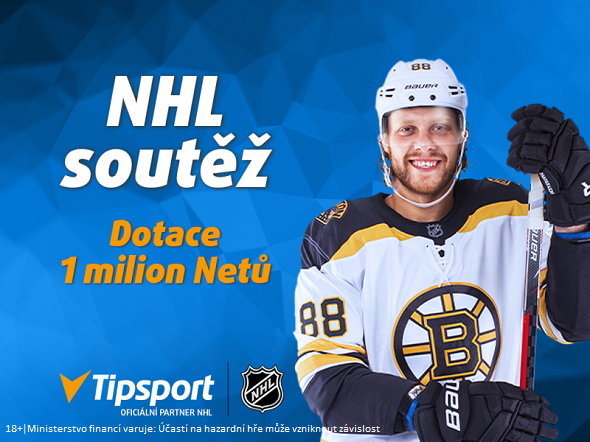 Tipsport NHL soutěž - nenechte si ujít tipovací soutěž na zápasy NHL u Tipsportu