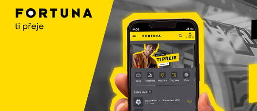 Mobilní aplikace Fortuna CZ - stáhni aplikaci a získej bonus až 6 000 Kč