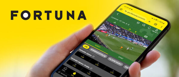 Fortuna aplikace nabízí kompletní nabídku jako oficiální web