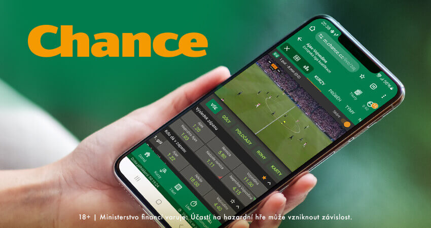 Chance aplikace lze stáhnout zdarma pro Android i&nbsp;iOS