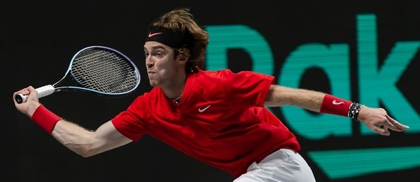 Andrey Rublev, ruský tenista - Zdroj Marta Fernandez Jimenez, Shutterstock.com