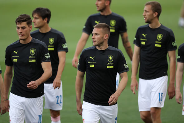 Fotbal, česká fotbalová reprezentace, trénink - Zdroj ČTK, PA, Jonathan Moscrop