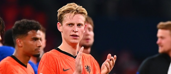 Fotbal, Nizozemsko, Frankie de Jong - Zdroj Vitalii Vitleo, Shutterstock.com