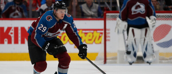 Hokej, NHL, Colorado Avalanche, Nathan MacKinnon - Zdroj ČTK, AP, David Zalubowski