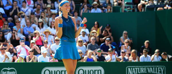 Tenis, Petra Kvitová, vítězka turnaje WTA Birmingham 2018 - Zdroj ČTK, ZUMA