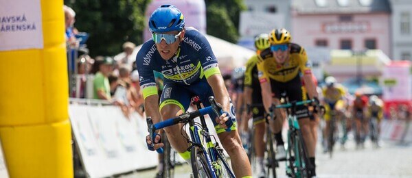 Cyklistika, UCI Europe, Adam Ťoupalík během závodu Czech Cycling Tour, Šternberk