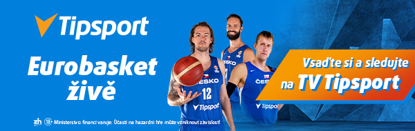 Sledujte ME v basketbale 2022 živě na TV Tipsport