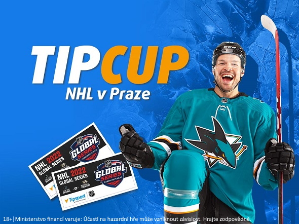 Startuje Tipsport Tipcup o 400 lístků na NHL v Praze a Tipsport Nety