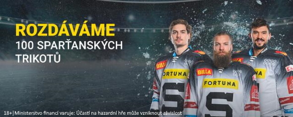 Fortuna soutěž o 100 dresů HC Sparta Praha