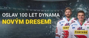 Fortuna: Soutěž o 100 podepsaných dresů HC Dynamo Pardubice