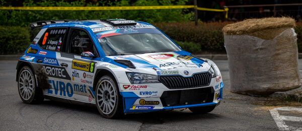 Rally, Jan Kopecký, Škoda Fabia - Zdroj ČTK, Pryček Vladimír