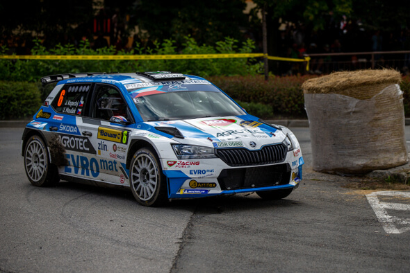 Rally, Jan Kopecký, Škoda Fabia - Zdroj ČTK, Pryček Vladimír