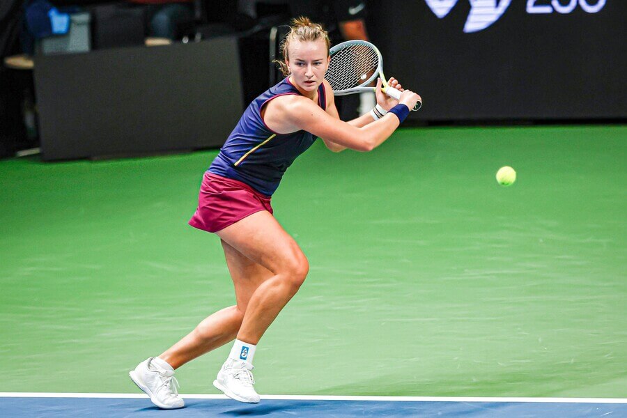 Česká tenistka Barbora Krejčíková po výhře v Tallinnu startuje na WTA Ostrava Open - sledujte tenis živě