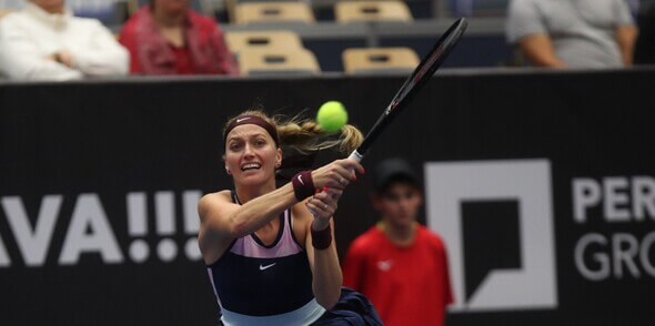 Tenis, Petra Kvitová na turnaji WTA Ostrava - AGEL Open 2022