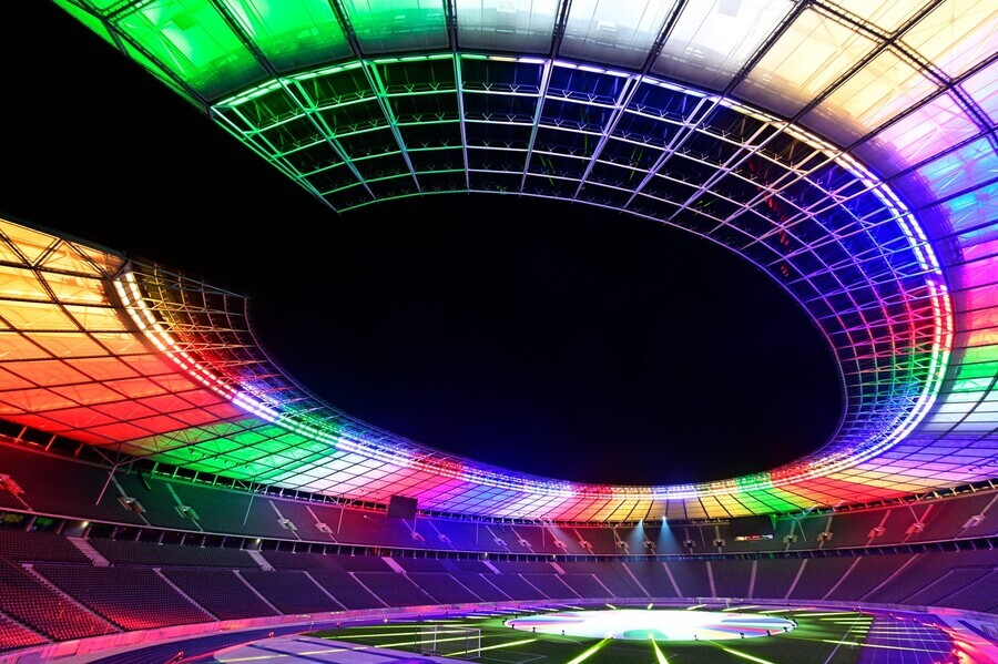 Olympijský stadion v Berlíně, dějiště finále Eura 2024