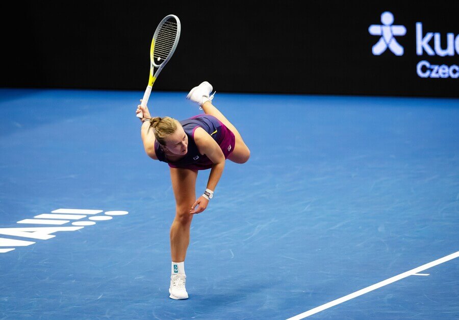 Tenis WTA Ostrava Open 2022 - Barbora Krejčíková dnes hraje čtvrtfinále s Američankou Parks, sledujte utkání živě v online live streamu - Profimedia