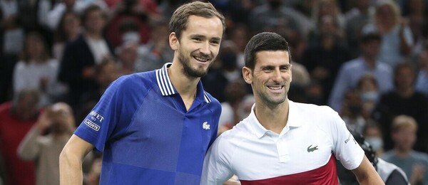 Tenis, ATP, Novak Djokovič a Daniil Medvedev