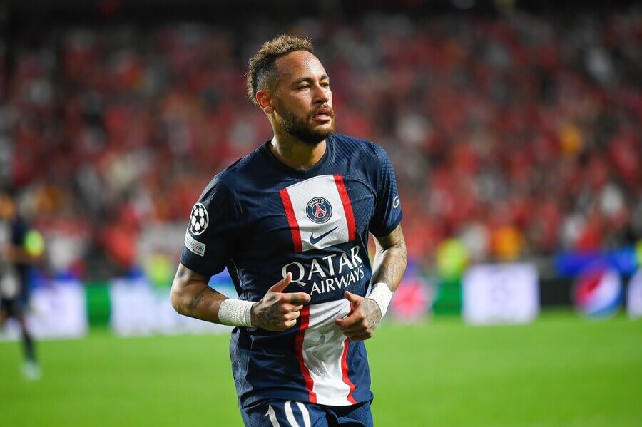 Neymar z Paris Saint-Germain