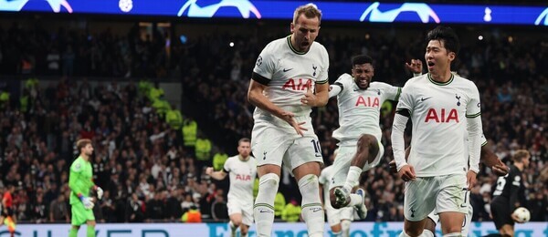Harry Kane slaví gól za Tottenham - Profimedia