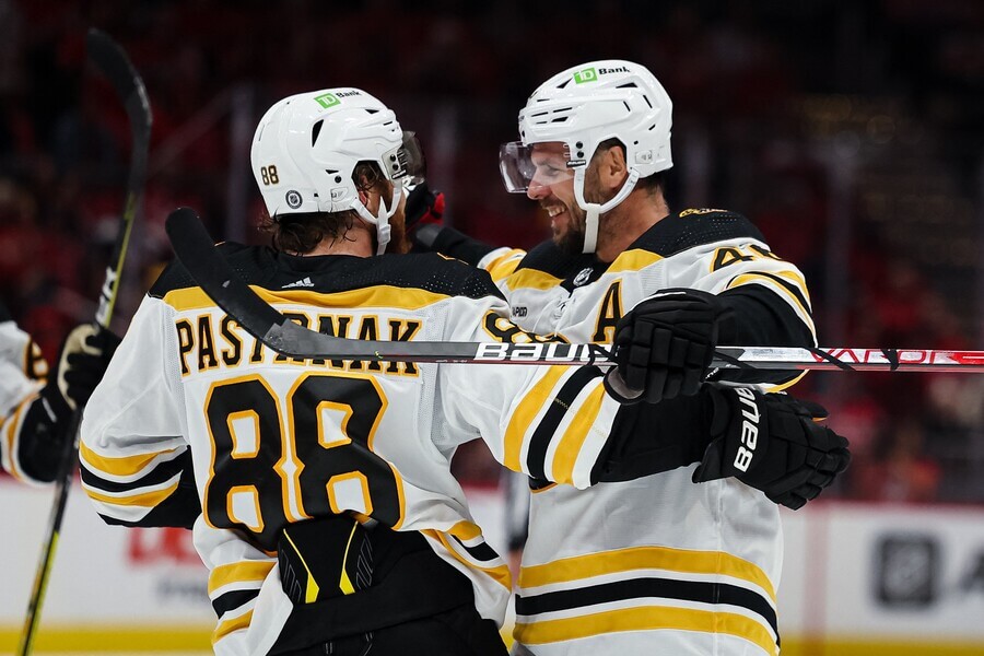 Hokej NHL online - David Pastrňák a David Krejčí - Boston Bruins dnes hraje s Arizonou Coyotes (sledujte live stream živě) - Profimedia