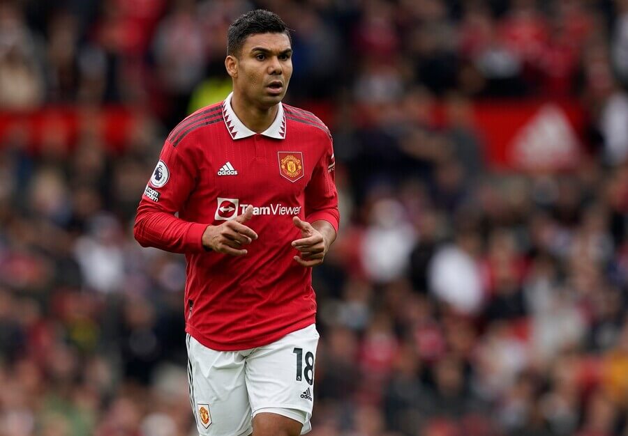 Záložník Casemiro z Manchesteru United