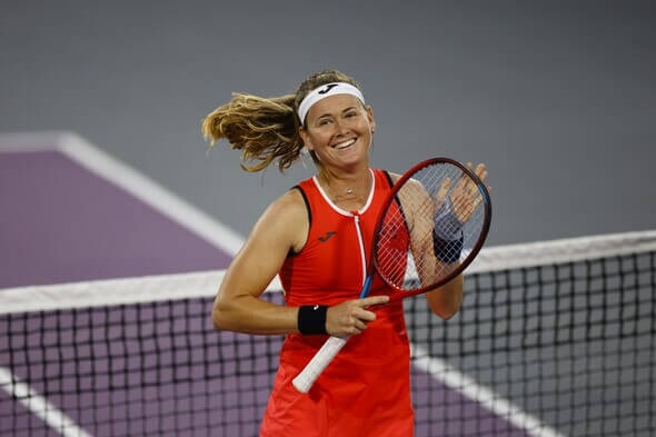 Tenis, Marie Bouzková na WTA 1000 Guadalajara 2022 - Mexiko