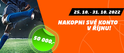 Nakopněte si SYNOT TIP konto v říjnu, hraje se o 50.000,-