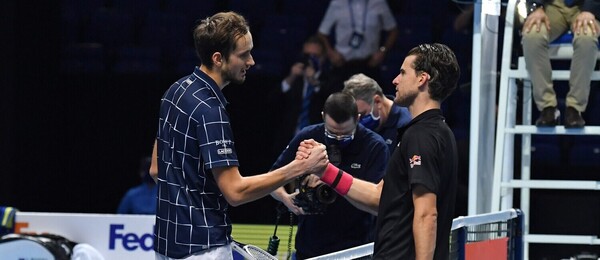 Tenis, Daniil Medvedev a Dominic Thiem