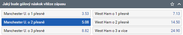 Tip na Man United vs West Ham v EPL 30.10.2022