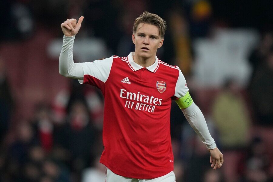 Arsenal, kapitán Martin Odegaard - Profimedia